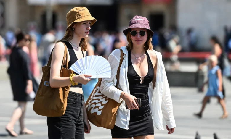 Europe gripped by severe heatwave; temperatures soar past 40°C, red alerts issued in several countries.
