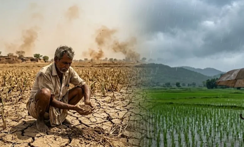Weak monsoon raises concerns; agriculture and the economy could be impacted.