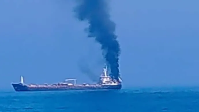 Heightened tension over maritime security; attack on Indian-crewed ship near Oman condemned.