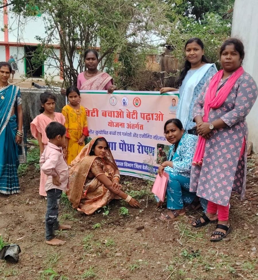 'Munga with Selfie' campaign in Bemetara emerges as a new model for nutrition awareness; a unique initiative against malnutrition and anemia.