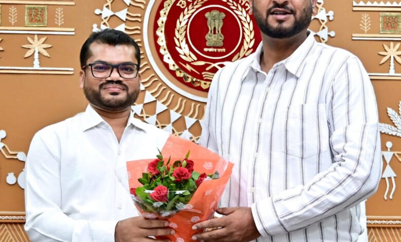 Vijay Dayaram, the new Collector who arrived to assume charge on Sunday, termed public service as his top priority.