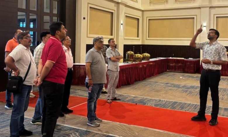 Sarguja tourism set for a boost; tour operators inspect the hospitality and infrastructure of Ambikapur's hotels.