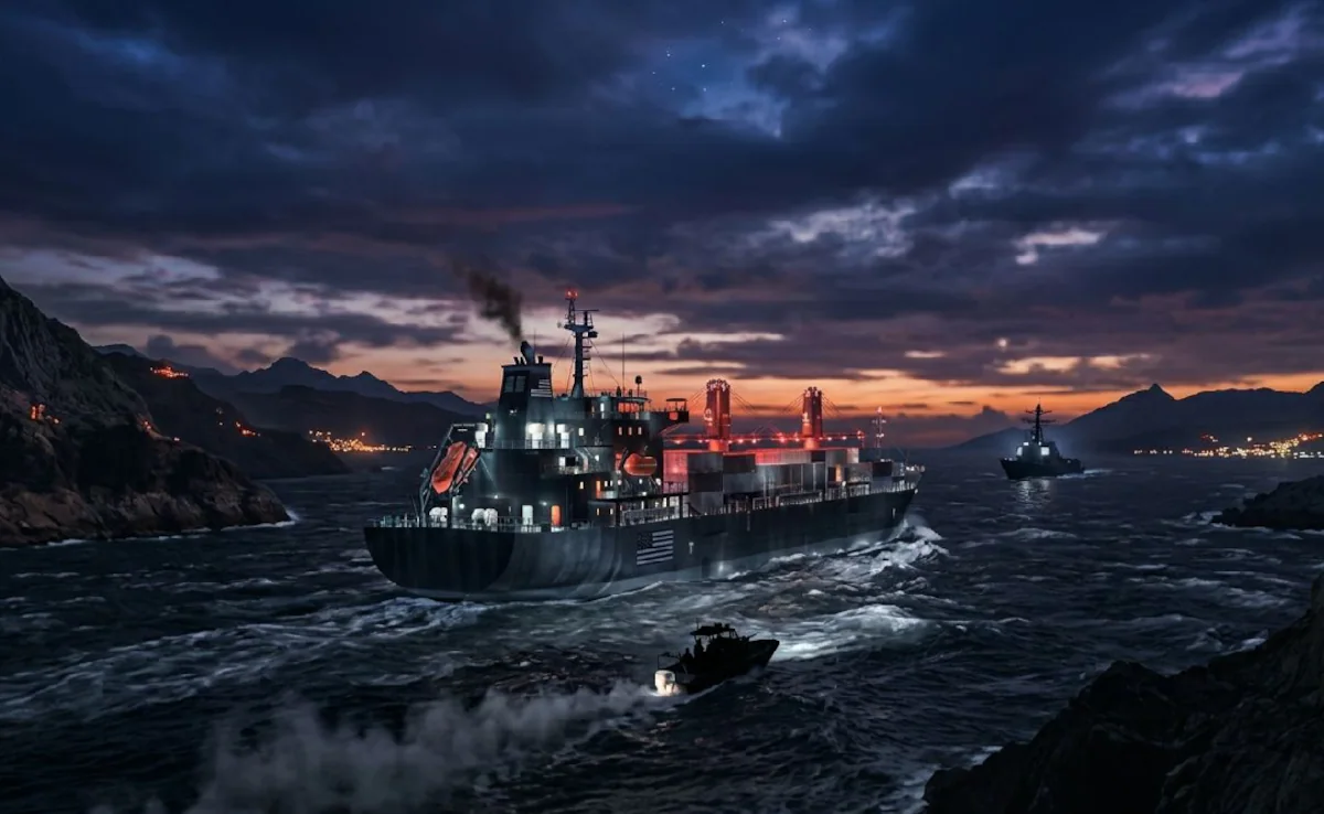 Indian Navy's Valor Amidst Tensions in the Red Sea and Hormuz: India Flexes Its Might at Sea, Safely Rescues Merchant Ships!