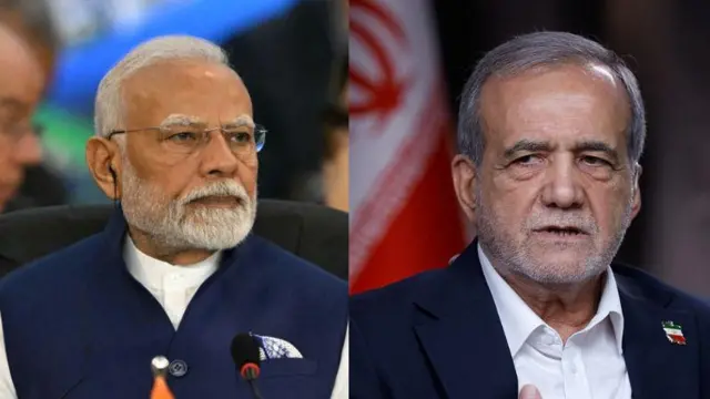 Iran's new President turns to India: Pezeshkian calls PM Modi to seek strategic and economic assistance.