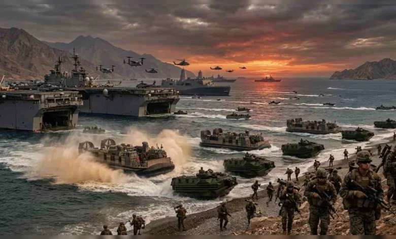 All-out war in the Gulf: Devastating exchange of fire between US and Iranian navies in the Strait of Hormuz; ceasefire shattered!