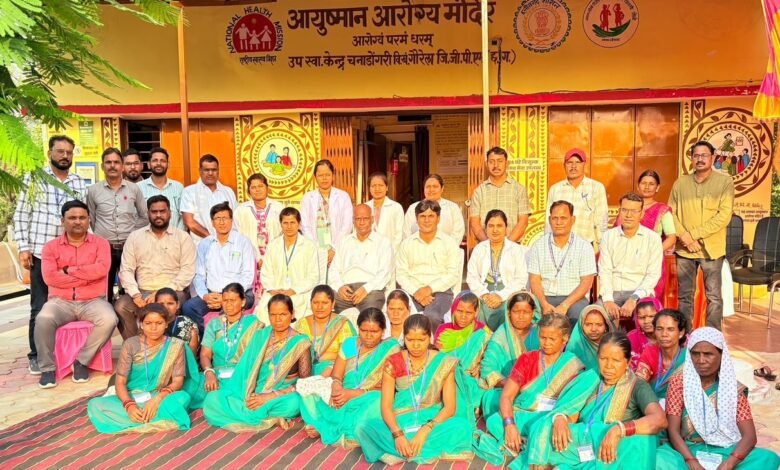 Chanadongri Ayushman Arogya Mandir Shines in National Quality Standards; Receives National Certification with a Score of 88.57% in NQAS.