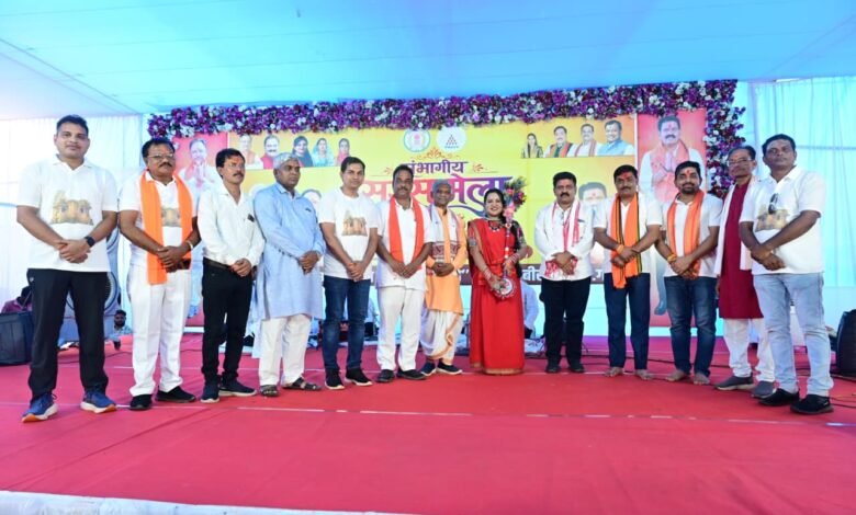 Divisional Saras Mela kicks off in Bhoramdev; women's self-help groups to get a major platform to expand their business.