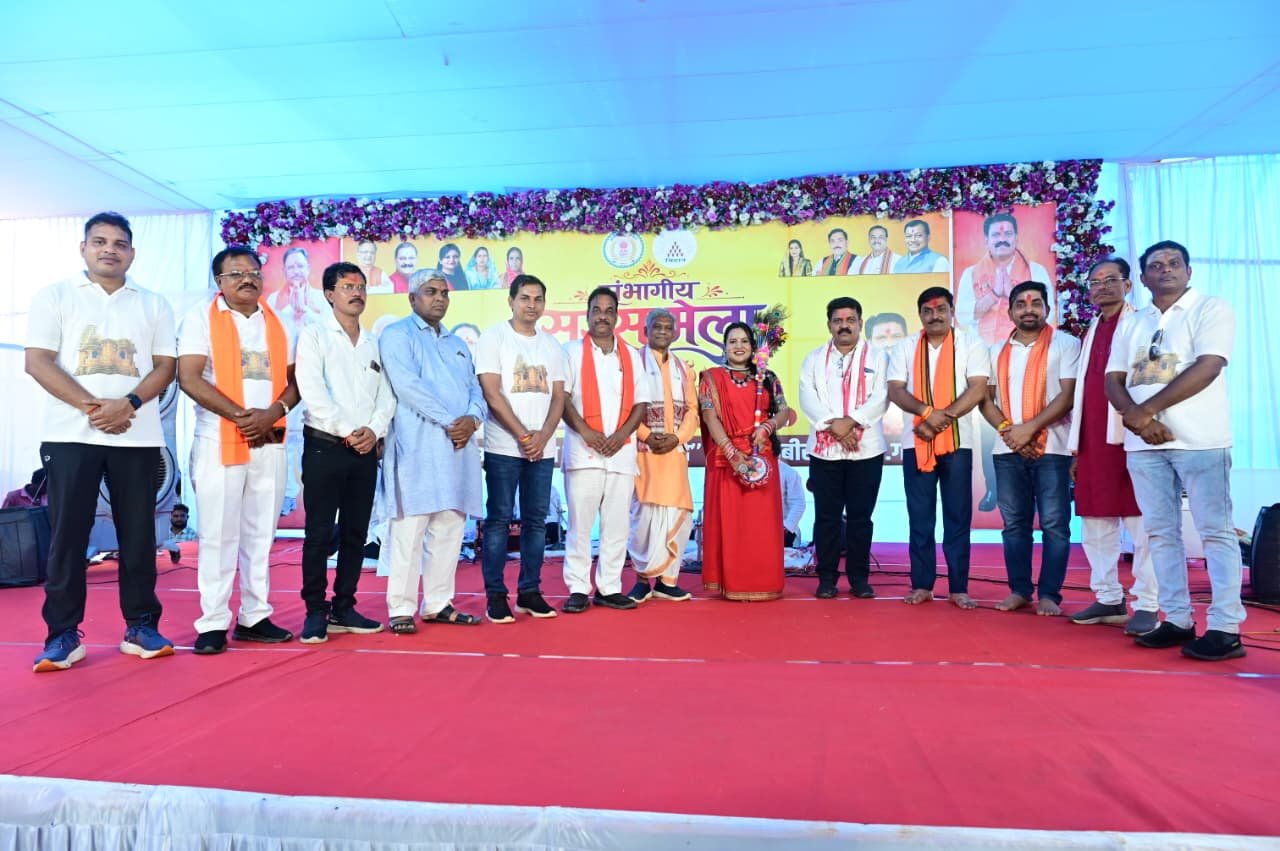 Divisional Saras Mela kicks off in Bhoramdev; women's self-help groups to get a major platform to expand their business.