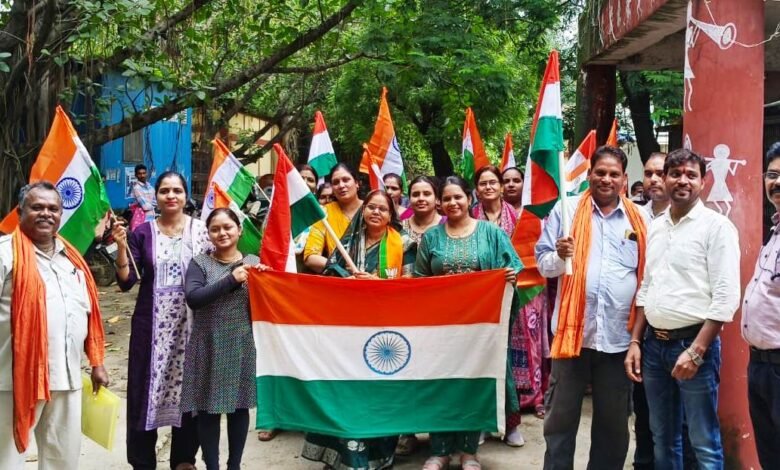 'Har Ghar Tiranga' campaign creates a buzz in Janjgir-Champa; Tiranga rallies held across villages.