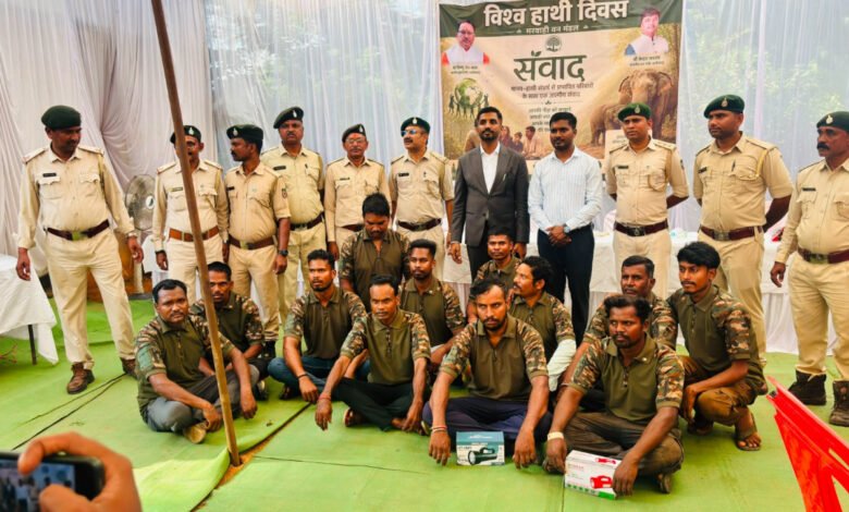 Conservation and awareness program held in Marwahi on World Elephant Day; ‘Gaj Sanket’ app launched.