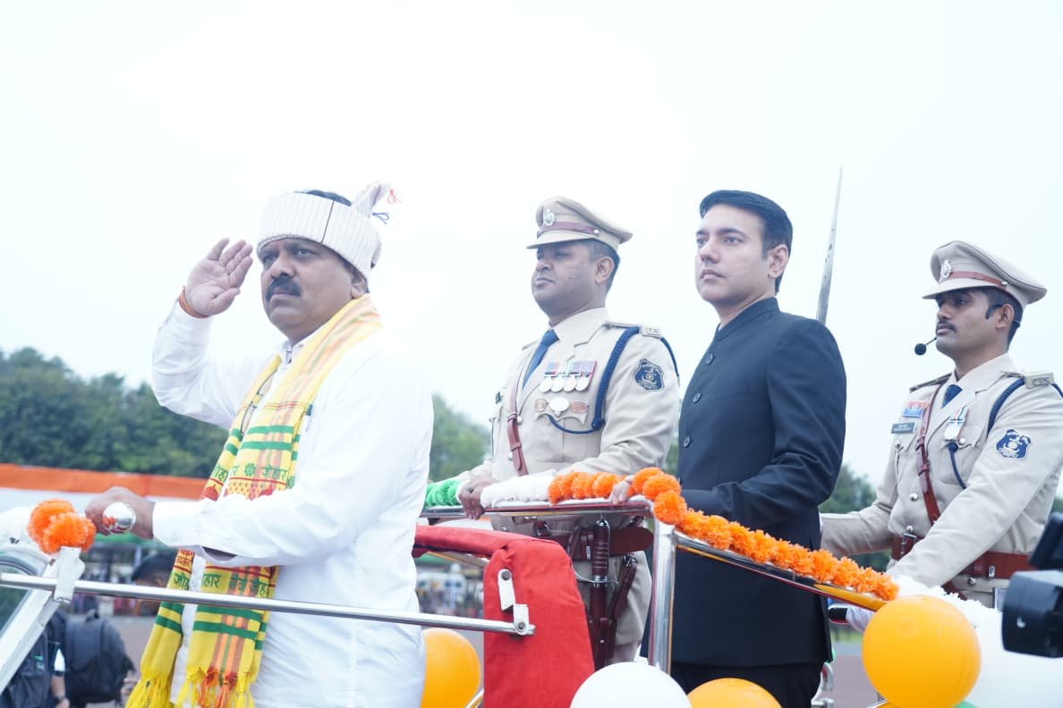 80th Independence Day celebrations in Jagdalpur imbued with the spirit of patriotism.