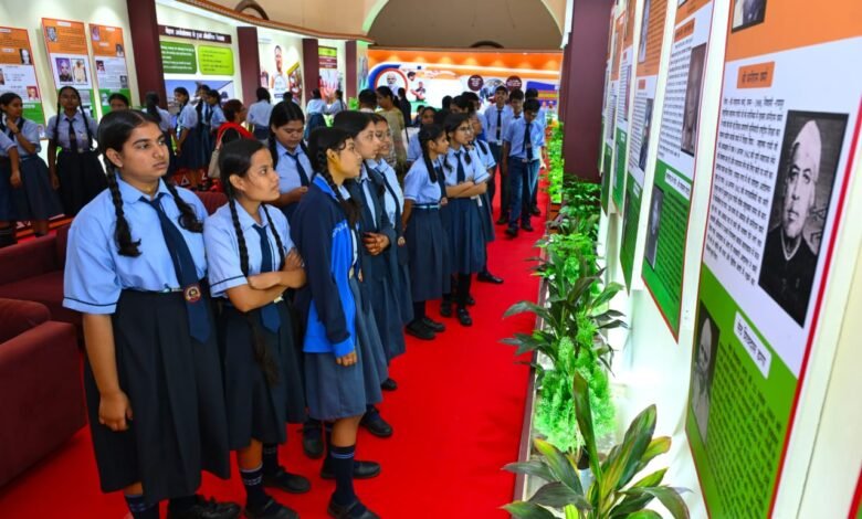 Chhattisgarh's saga of glory showcased at Town Hall; a unique journey from history to development on display.