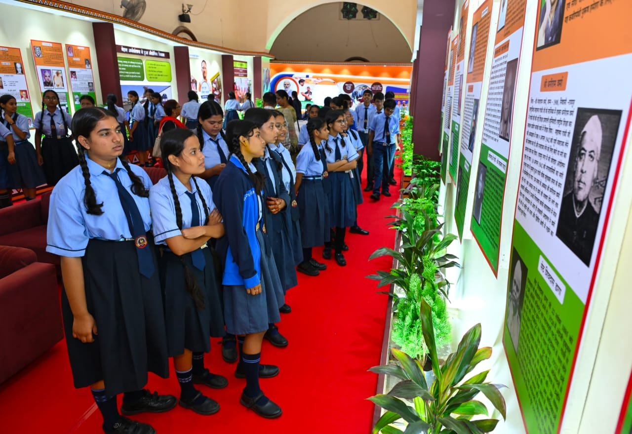 Chhattisgarh's saga of glory showcased at Town Hall; a unique journey from history to development on display.