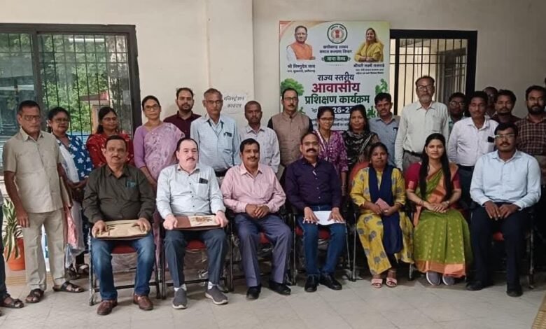 State-level training on enhancing administrative and financial efficiency in the Social Welfare Department.
