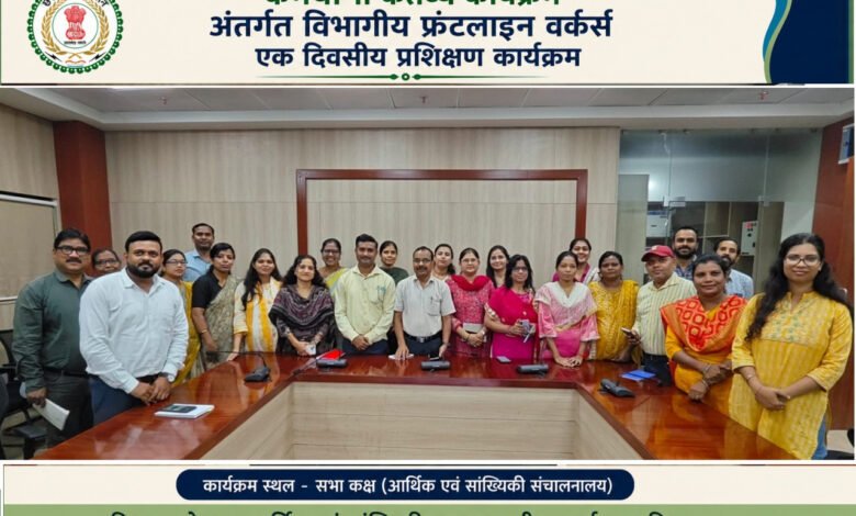 One-day training to enhance the efficiency of frontline workers; emphasis on better implementation of schemes.