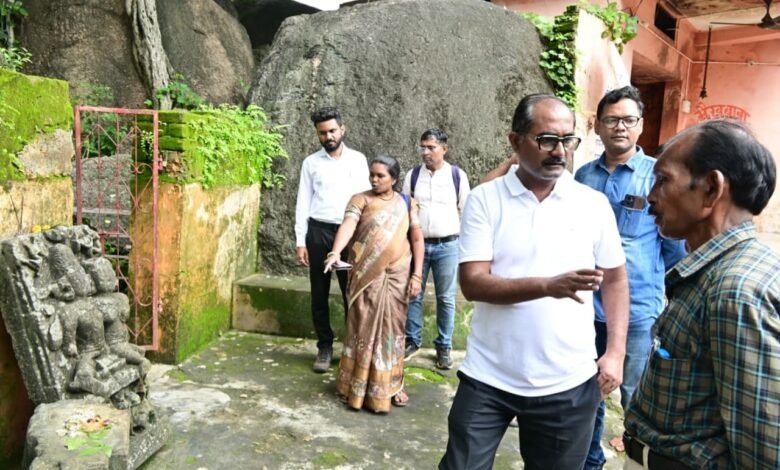 Efforts to preserve the ancient heritage of Gaurela-Pendra-Marwahi intensify; expert team conducts survey of archaeological sites.