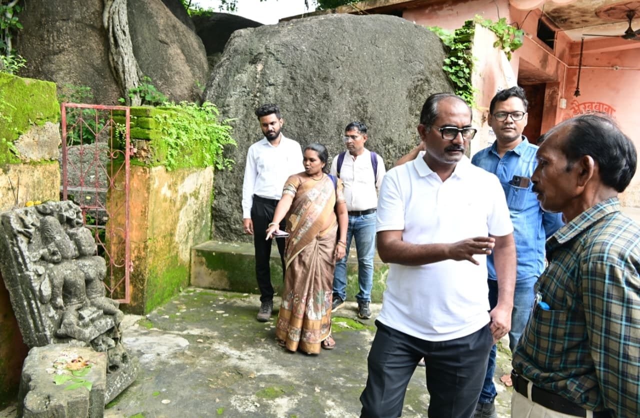 Efforts to preserve the ancient heritage of Gaurela-Pendra-Marwahi intensify; expert team conducts survey of archaeological sites.