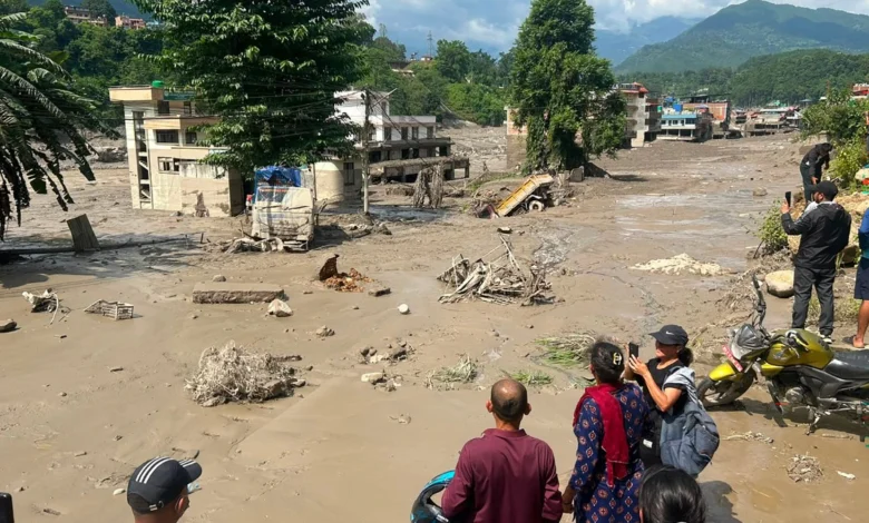 nepal-flood-rescue-india-china-teams-hydropower-tunnels