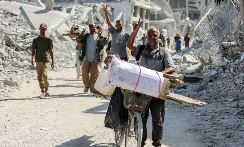 The last hope for peace in Gaza? Israel draws a line on the US plan.