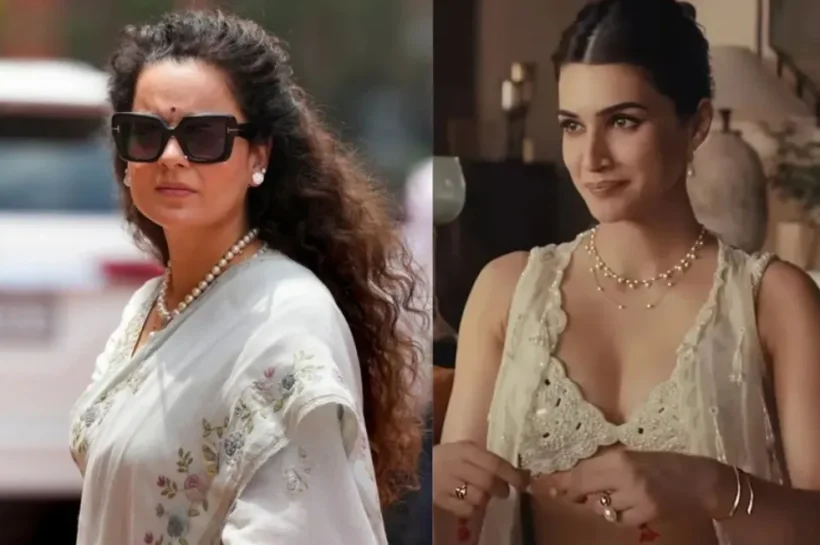 Kangana lashes out at Kriti Sanon's ad! Calls the 'Rakhi in a bikini' commercial deliberately controversial.