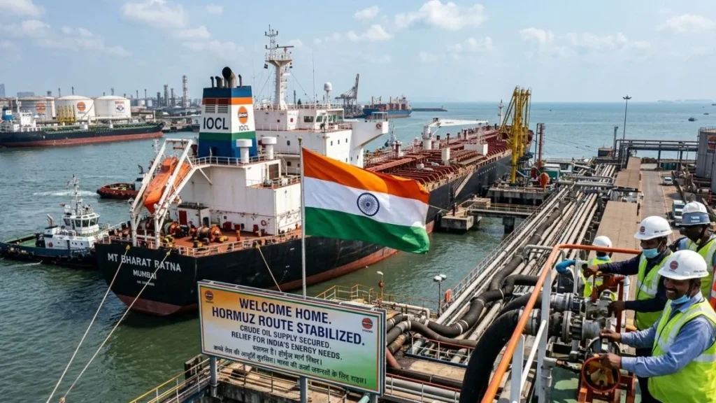 Attack on Indians in Hormuz! Iranian boats surrounded the ship; lives of 21 Indian sailors at risk.