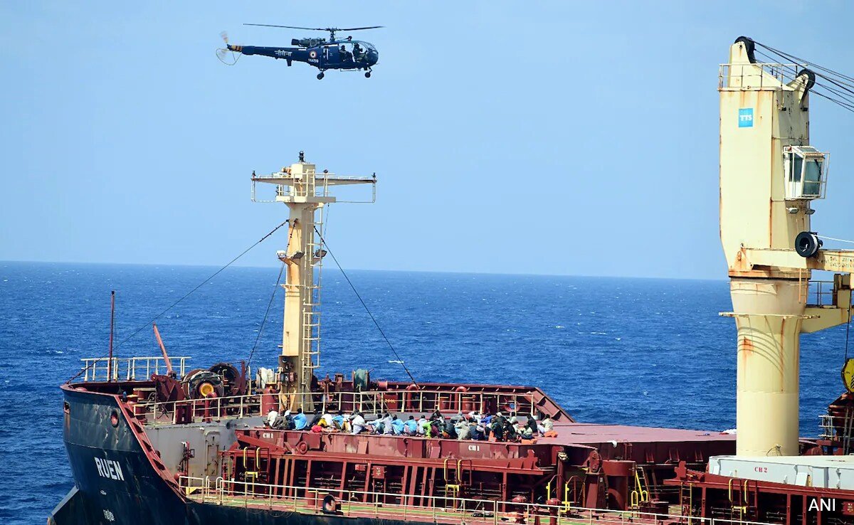 India's dominance in the Arabian Sea: Indian Navy's impregnable security shield amidst the great war; adversaries left rattled.