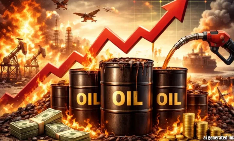 Oil prices flare up amidst US-Iran conflict; threat of inflation looms over the world, including India.