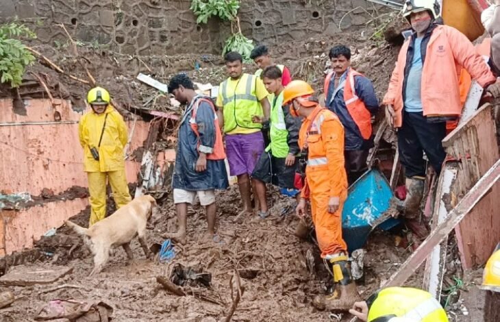 Rain turns deadly in Mumbai! 6 dead in Kurla landslide; many feared trapped.