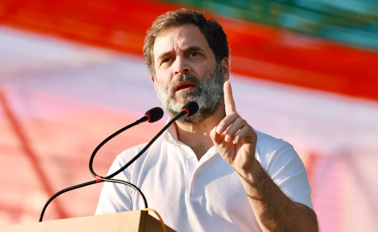 Rahul Gandhi takes a stand on the NEET paper leak: He hits the streets; BJP calls it ‘politics of anarchy’.