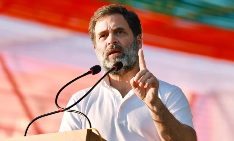 Rahul Gandhi takes a stand on the NEET paper leak: He hits the streets; BJP calls it ‘politics of anarchy’.