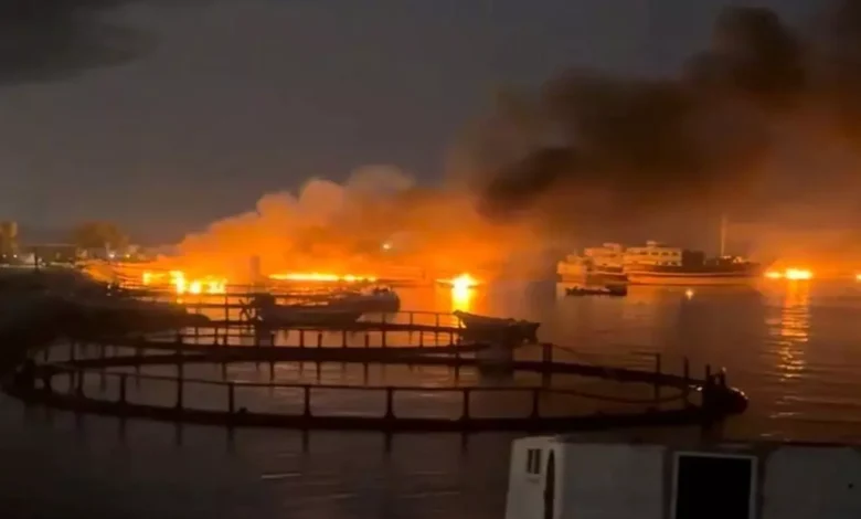 Iranian drones wreak havoc at Egypt's Damietta Port, sending shockwaves across the Mediterranean! After the torching of US gas tankers, will India seize control of the Red Sea?