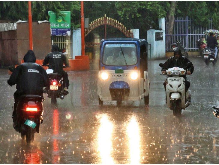 Monsoon active again in Chhattisgarh; spell of rain likely to continue for the next three days.