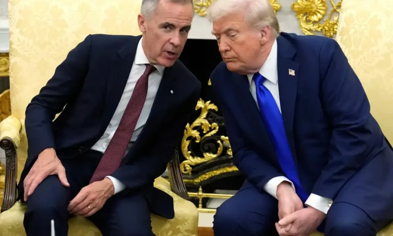 A stinging rebuke to Trump's arrogance from the Canadian PM: trade talks have completely stalled; Mark Carney stated, "We are at war with the US!"