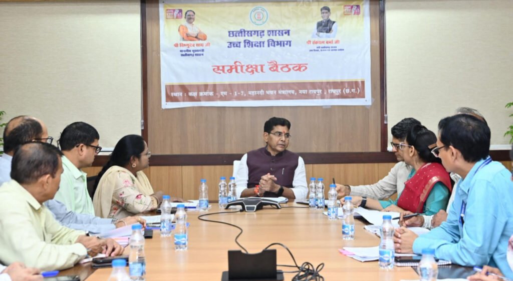 Minister Tank Ram Verma takes a tough stance on delays in the Higher Education Department; sets deadlines for recruitment, promotions, and pending cases.