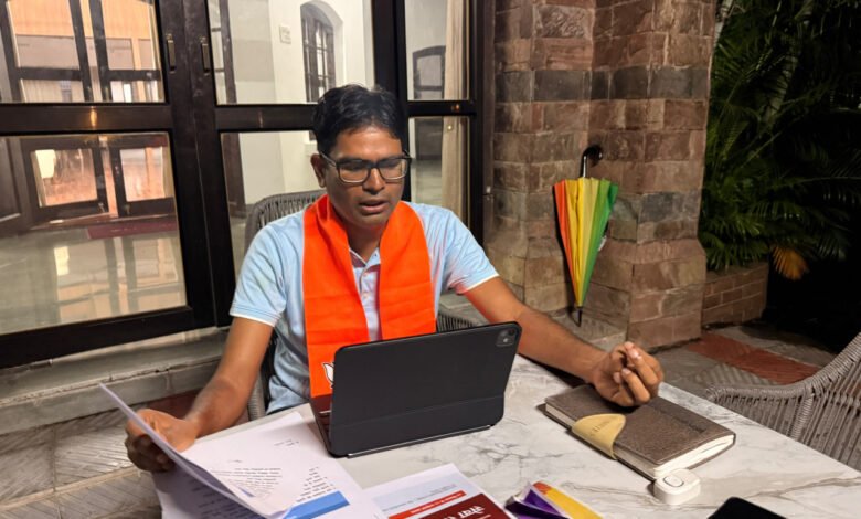 OP Choudhary gears up for the ‘Seva Sankalp Abhiyan’; month-long campaign to begin on September 17.