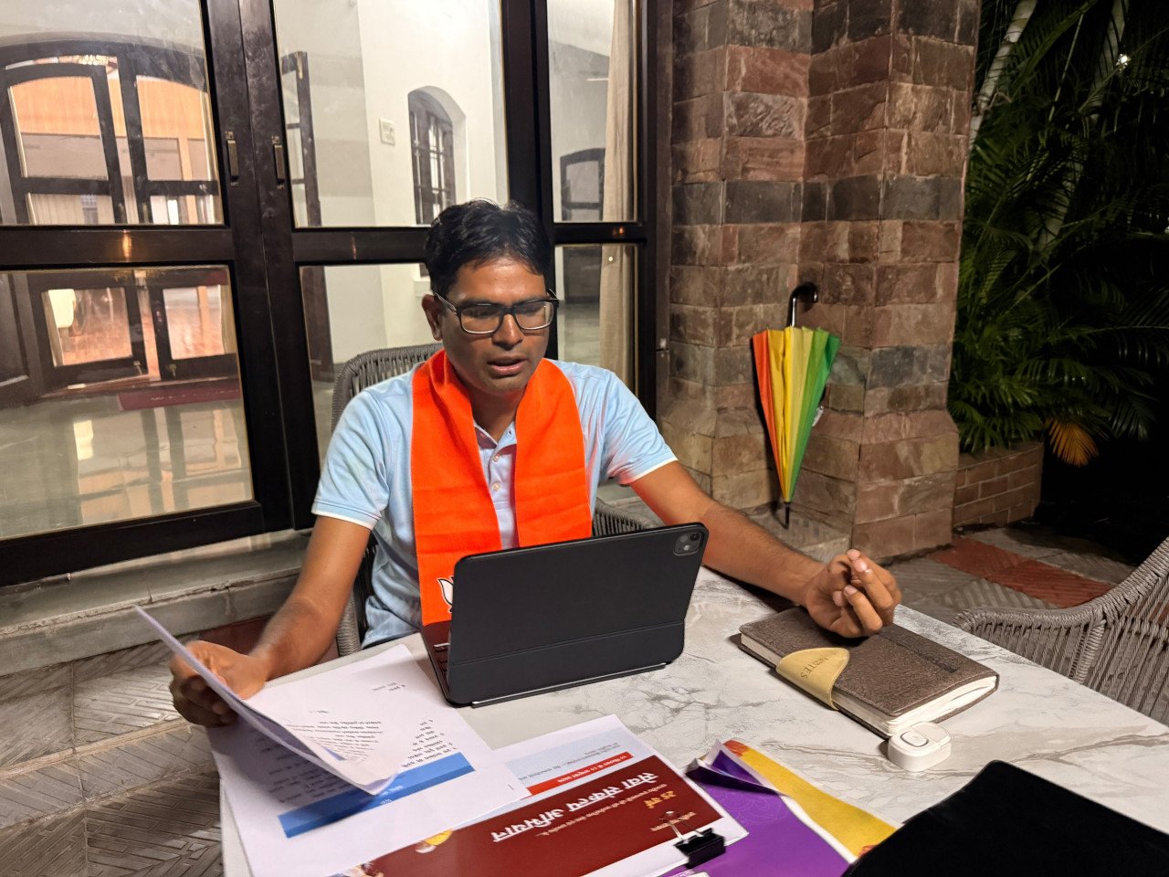 OP Choudhary gears up for the ‘Seva Sankalp Abhiyan’; month-long campaign to begin on September 17.