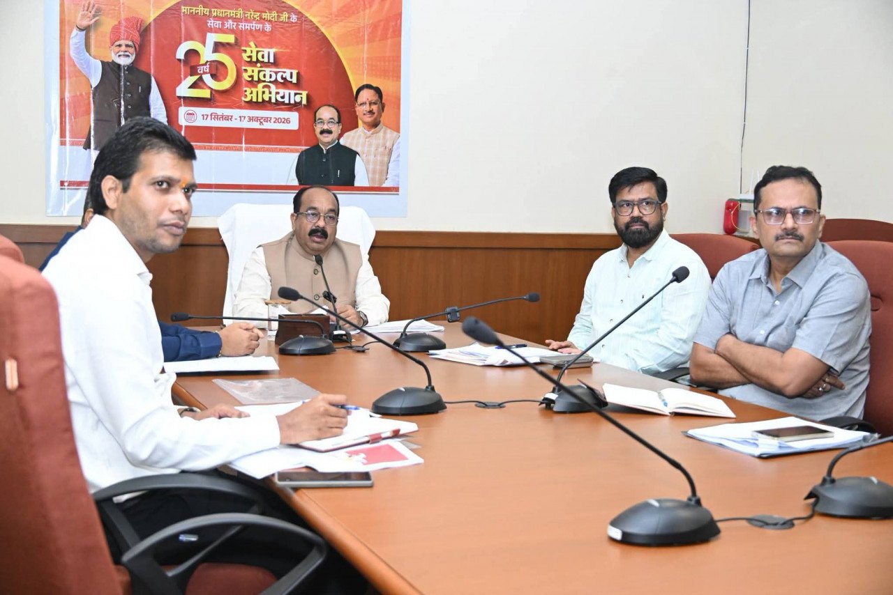 Arun Sao gears up for the 'Seva Sankalp Abhiyan'; directs urban bodies to boost public participation.