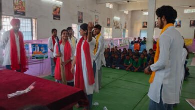 Photo of ‘मेरे सपनों का भारत’ में दिखी बच्चों की कल्पना, चित्रों और भाषणों से दिया विकसित भारत का संदेश