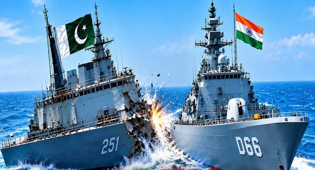 india-pakistan-warship-collision-arabian-sea-tensions