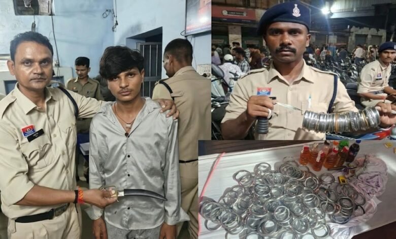 Major action by Raipur Police