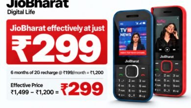 Photo of Jio का 10th Anniversary धमाका! ₹1,499 में 4G फोन, 6 महीने का रिचार्ज फ्री