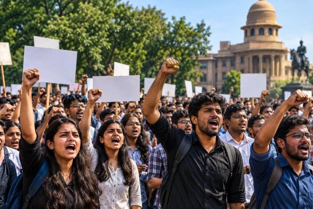 mpsc-aspirants-protest-pune-exam-irregularities-controversy