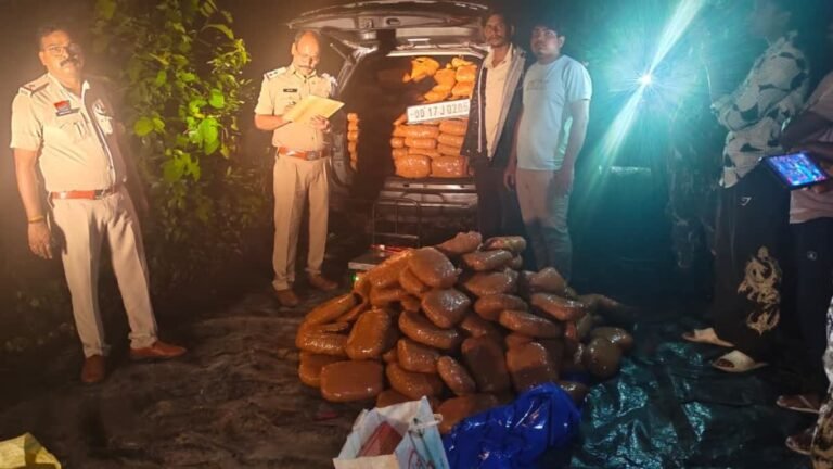 odisha-police-drug-bust-cuttack-cannabis-seized-5-arrested-ndps-act