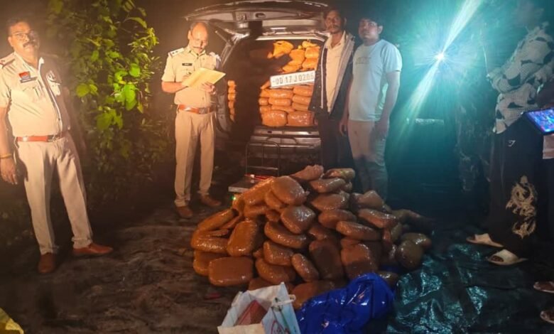 odisha-police-drug-bust-cuttack-cannabis-seized-5-arrested-ndps-act