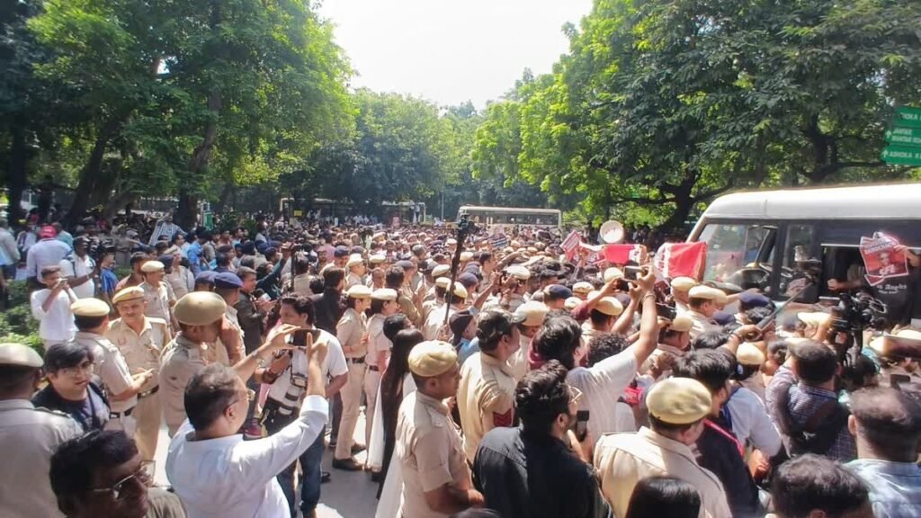 jantar-mantar-protest-delhi-police-clashes-cjp-leaders-detained-security-alert