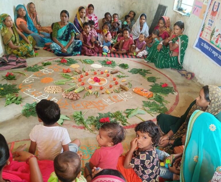 'Angan Milan' in Surajpur spreads the message of nutrition; 'Ghar-Ghar Munga' campaign boosts awareness.