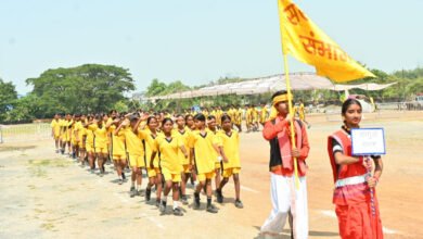 Raipur Division Shines! Overall Champion at the 26th State-Level School Sports Competition; Announcement to Open a DIET in Baloda Bazar.