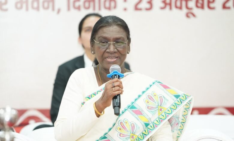 President Murmu’s significant message at the Muria Darbar: "I, too, am a daughter of the Manjhi community!"