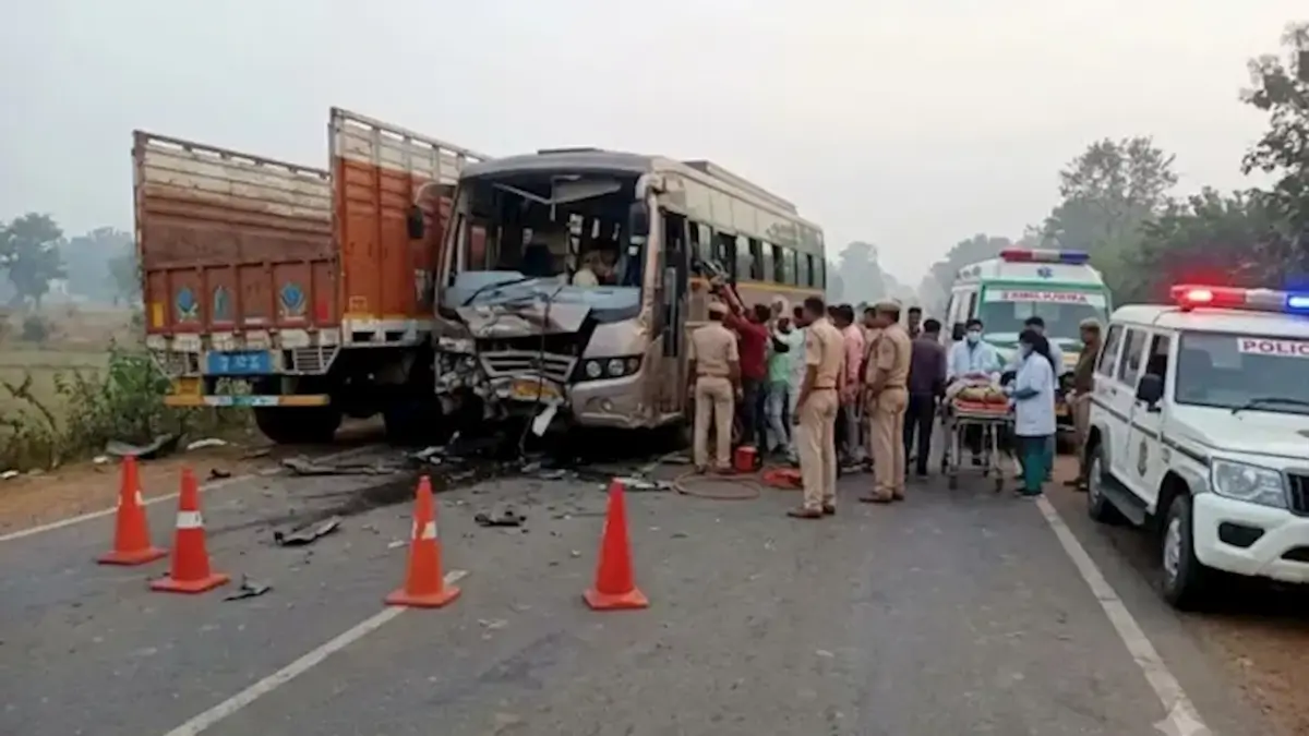 chhattisgarh-balodabazar-bus-truck-accident-3-dead