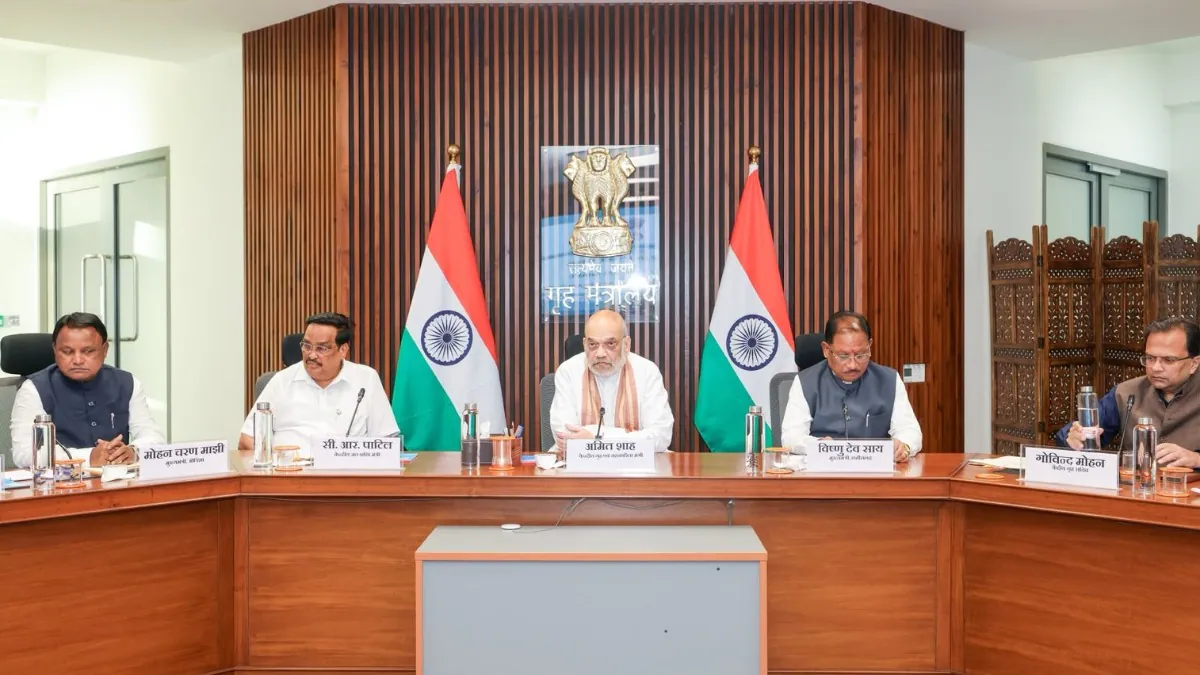 Major meeting on the Mahanadi dispute between Chhattisgarh and Odisha: What did CM Sai say before Amit Shah?